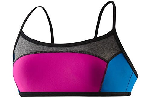 Color Block Bikini Top