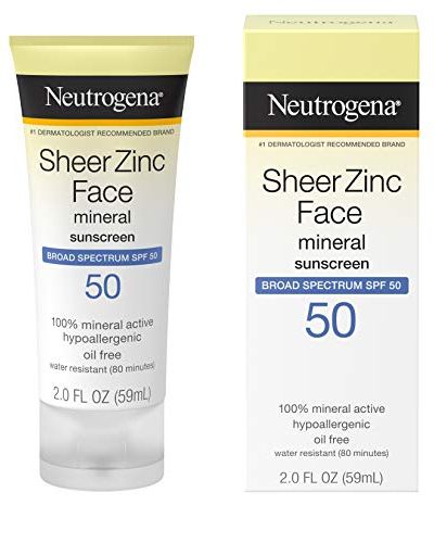 Neutrogena Sheer Zinc Oxide Dry-Touch Face Sunscreen 