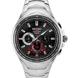 Seiko Solar Chronograph Coutura Stainless Steel Bracelet Watch 45.5mm Seiko Solar Chronograph Coutura Stainless Steel Bracelet Watch 45.5mm