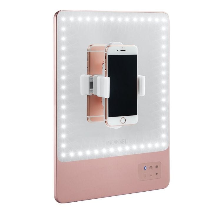 RIKI 10X Skinny Lighted Mirror