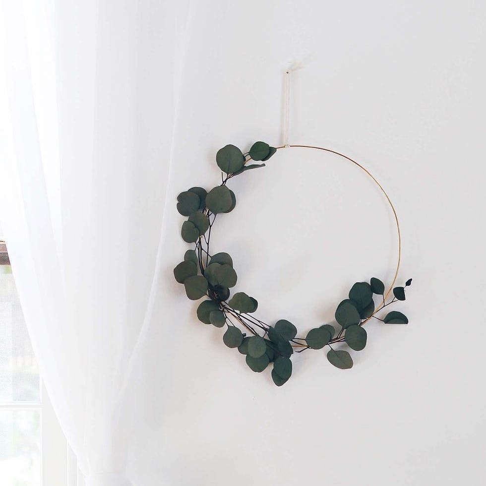 Pauline Stanley Studio modern eucalyptus wreath