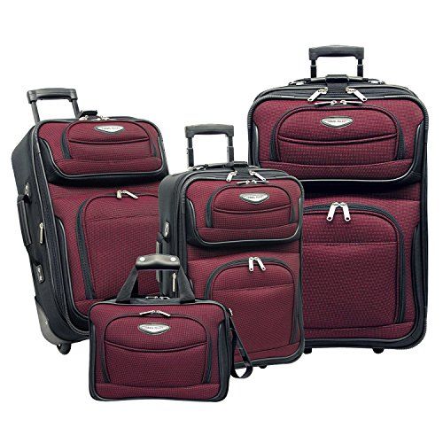 Travel Select Amsterdam Expandable Rolling Luggage Set