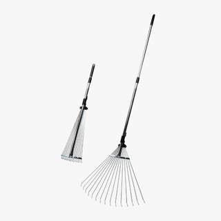 Collapsing Garden and Leaf Rake with Extendable Handle Collapsing Garden and Leaf Rake with Extendable Handle