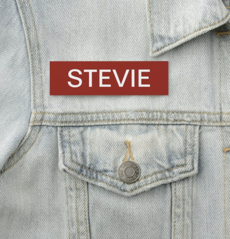 Stevie Name Tag