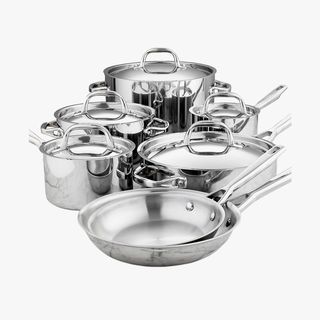 Tri-Ply Stainless Steel, 12-Piece Cookware Set