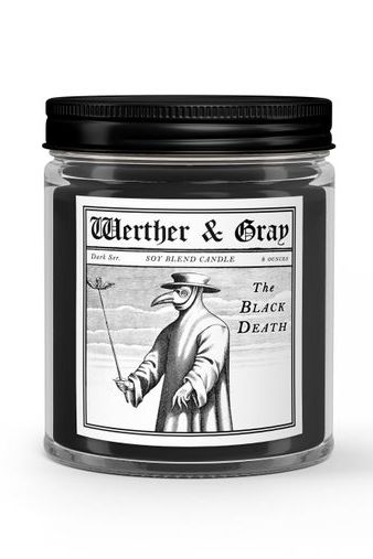 The Black Death Scented Candle