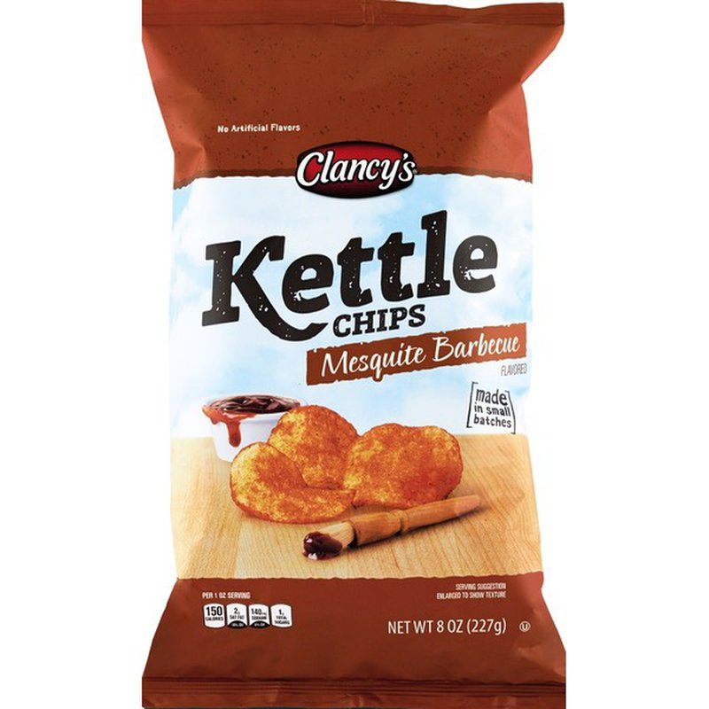Clancy's Mesquite Barbecue Kettle Chips