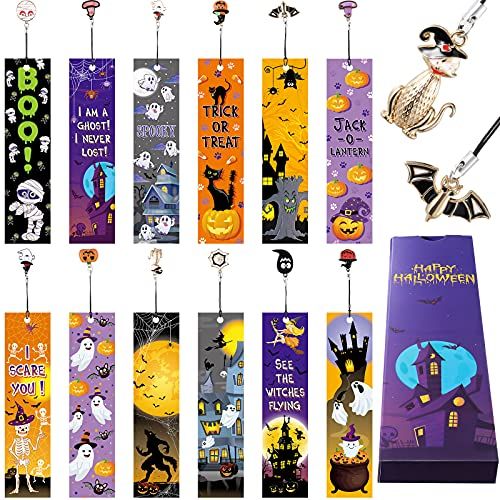 Halloween Theme Bookmarks 