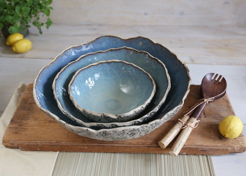 Handmade Serving Bowl 