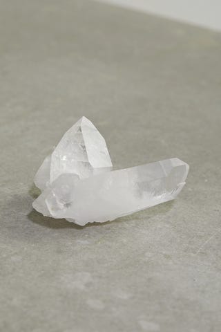 Mini crystal quartz cluster