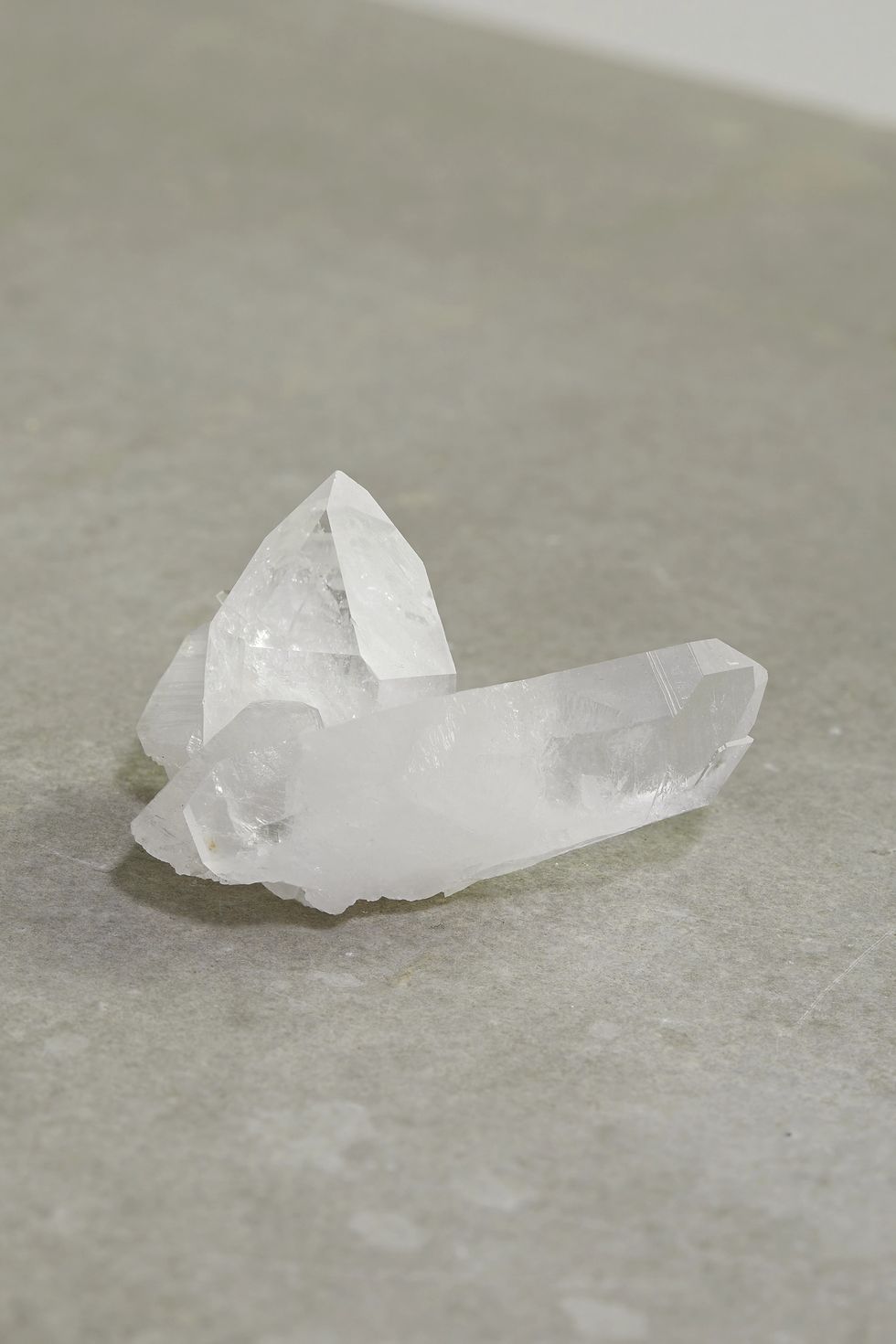 Mini crystal quartz cluster
