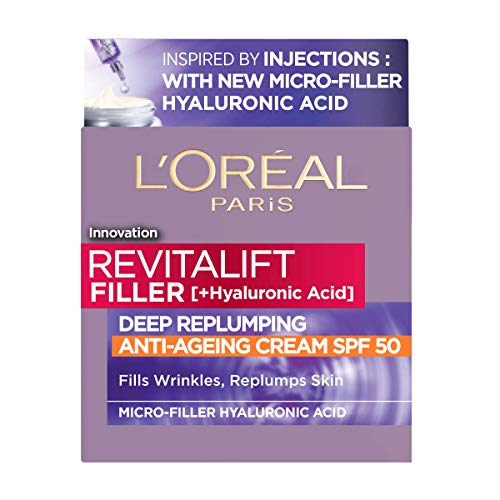 Revitalift Filler + Hyaluronic Acid SPF50 day cream