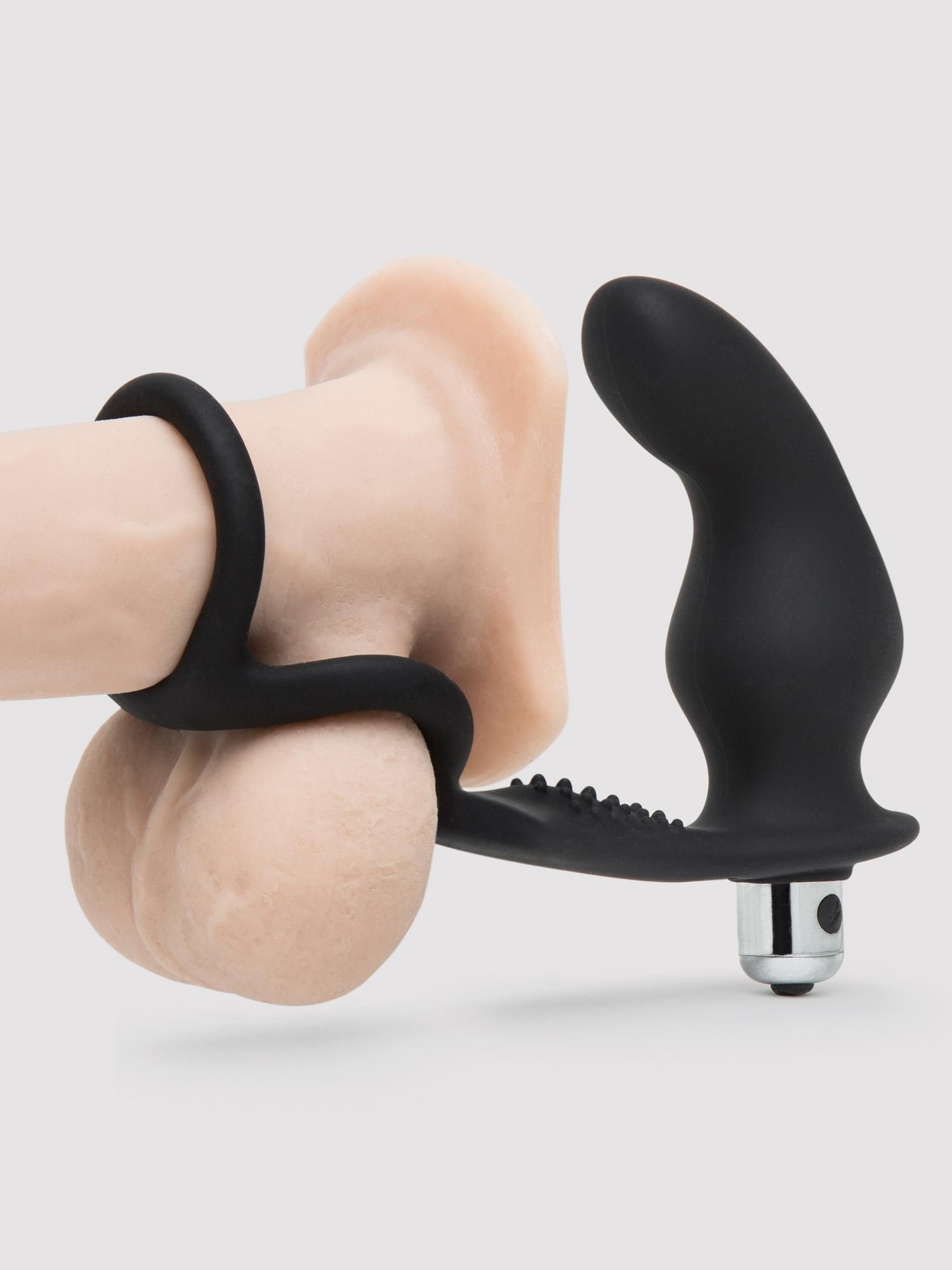 Ro-Zen Pro Twin Cock Ring with 10 Function Rechargeable Butt Plug
