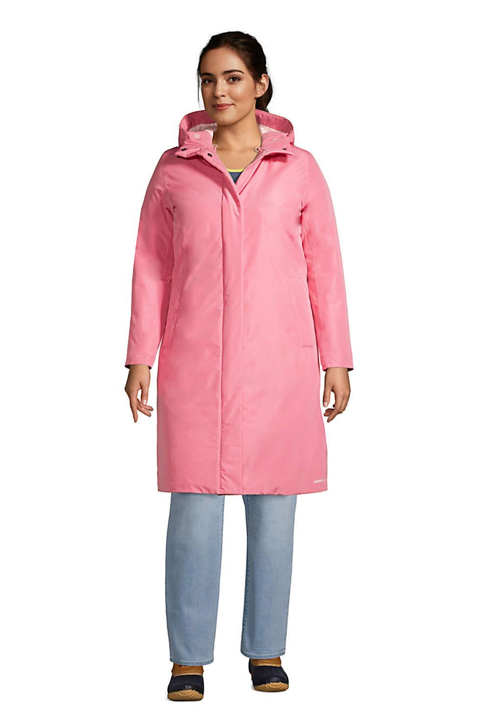 Plus size 2024 rain coat