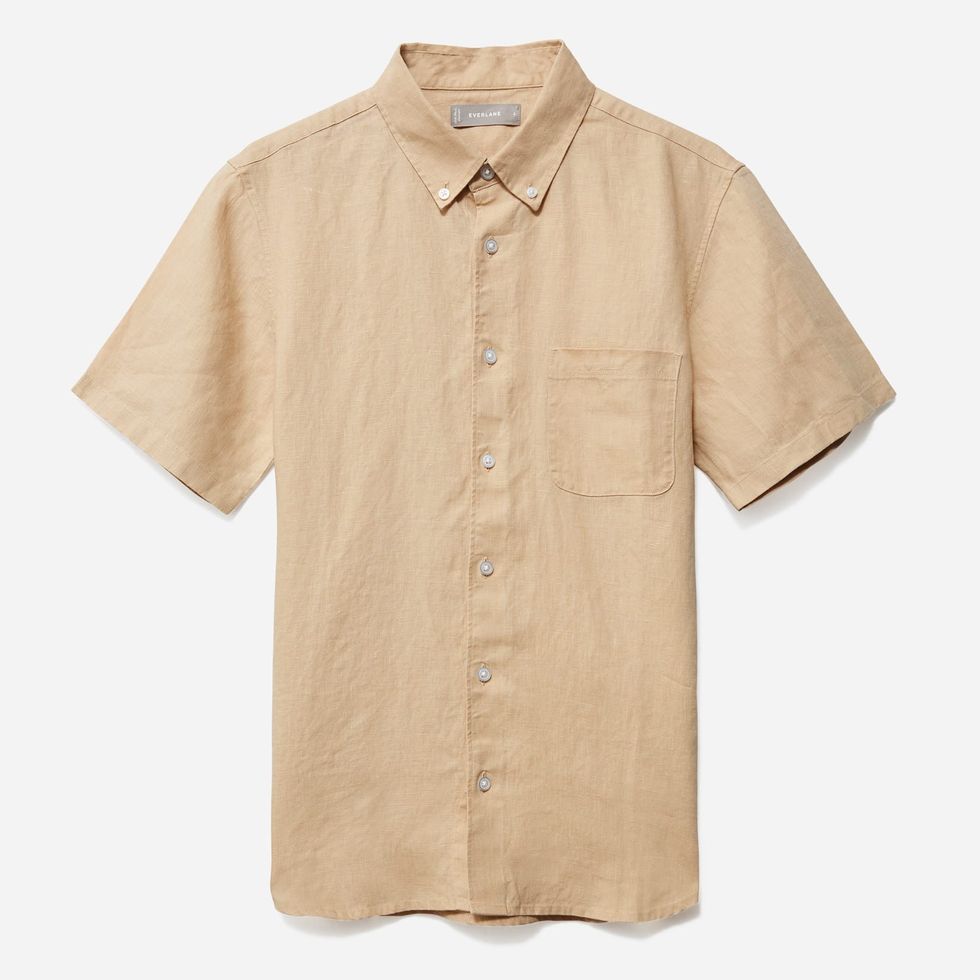 The Linen Short-Sleeve Standard Fit Shirt 