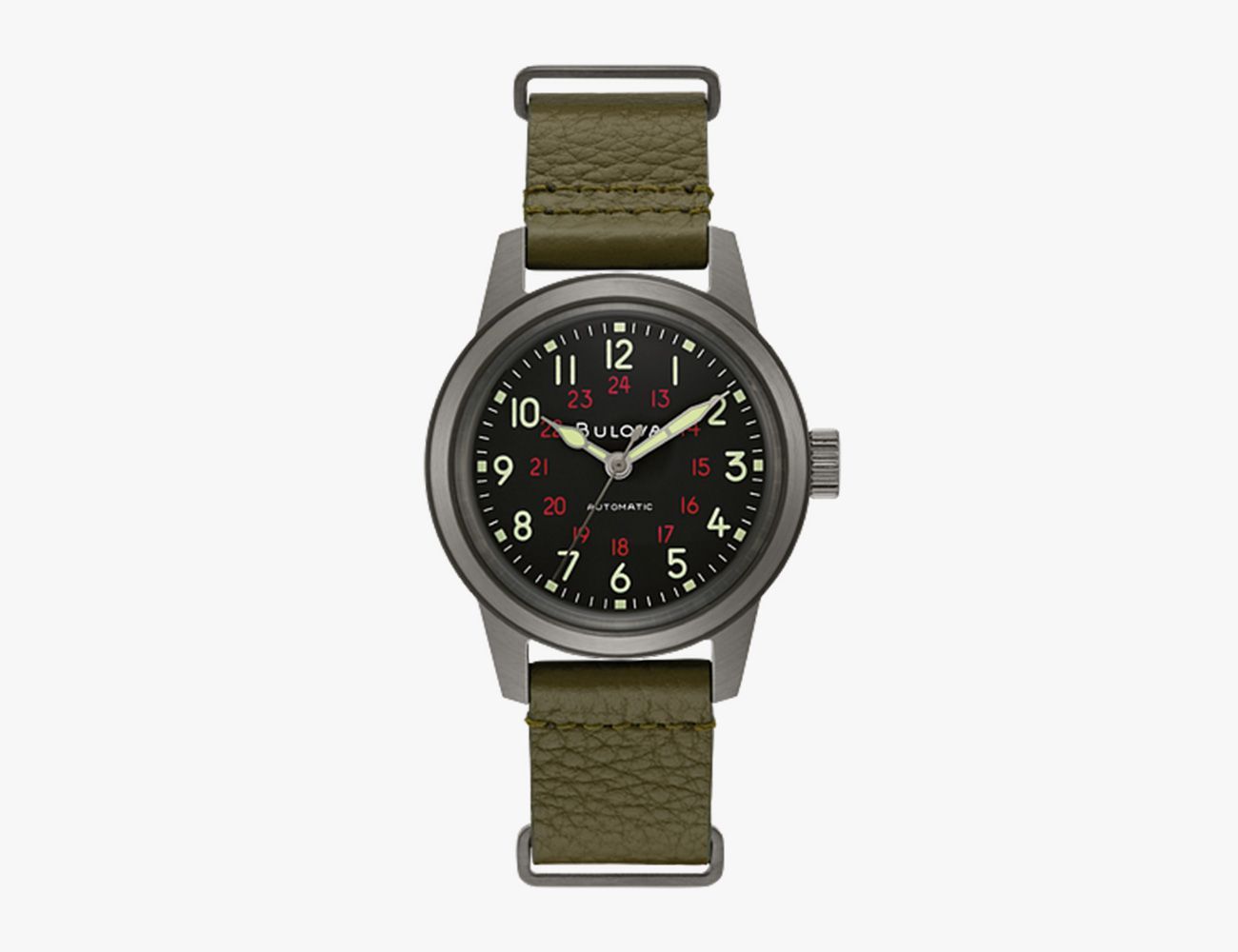 38mm military watch