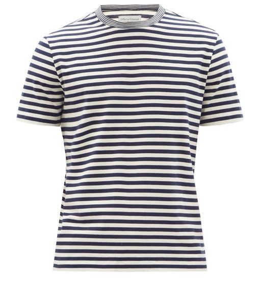 Striped Cotton-Jersey T-shirt