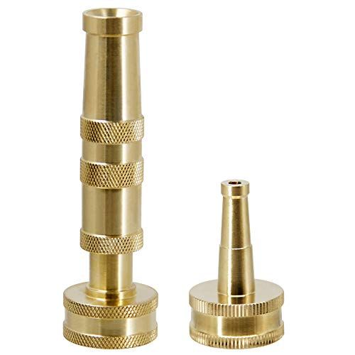 Brass Garden Hose Nozzles Set of two Floral & Garden Crafts Craft ...