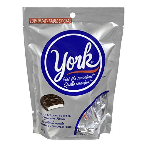 York Dark Chocolate Peppemint Patties, Candy Miniatures