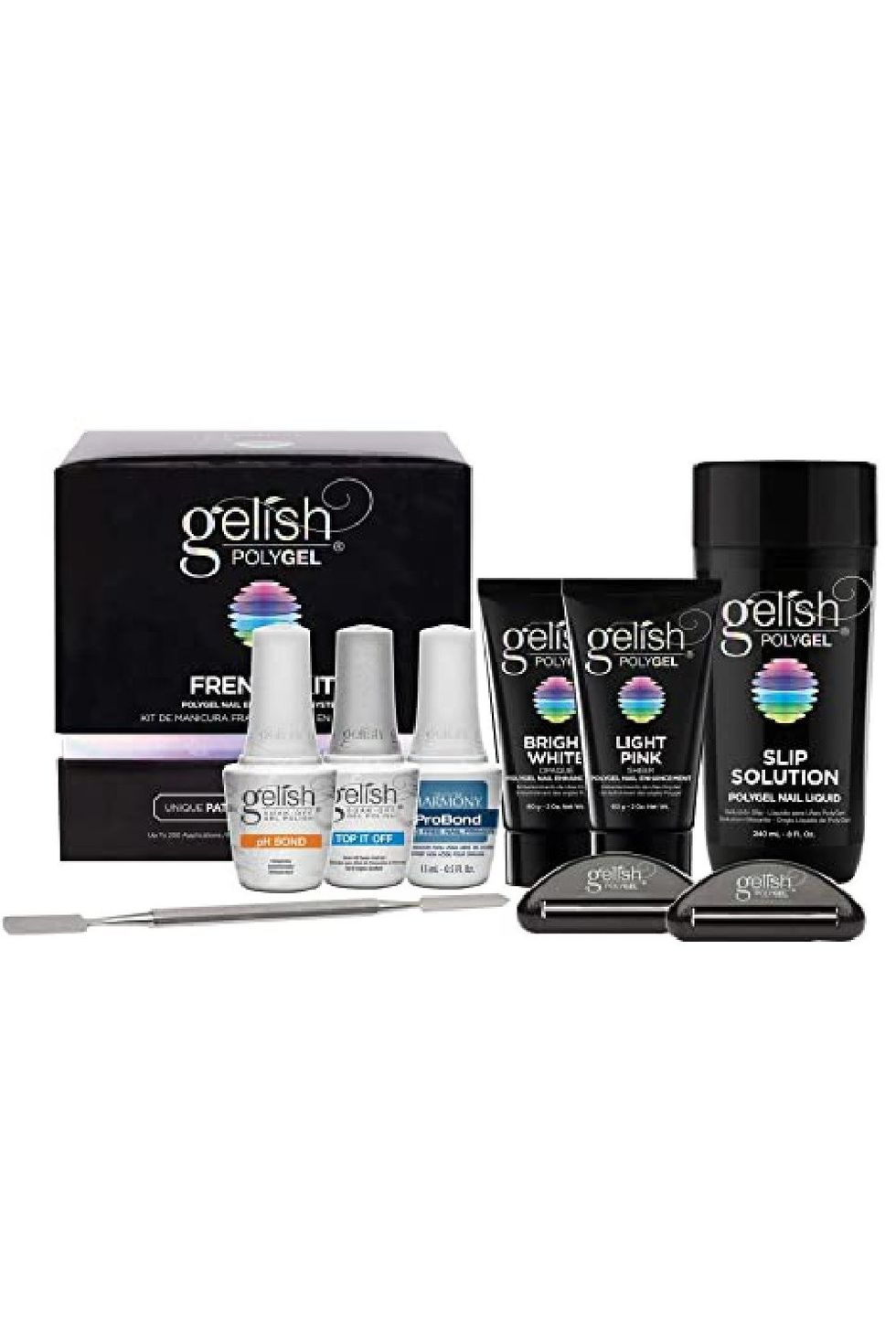 Gelish PolyGel Brand Nail Enhancement French Kit