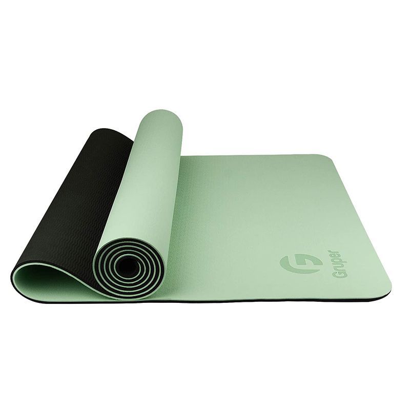 Heathyoga ProGrip Non Slip Yoga Mat with Alignment Nepal