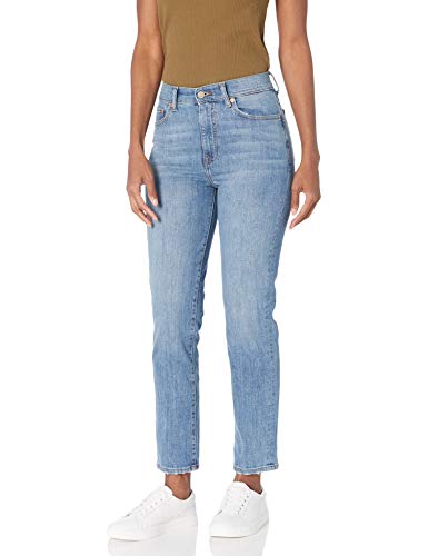 Straight Fit Ankle Jeans