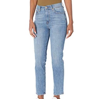 Straight Fit Ankle Jeans