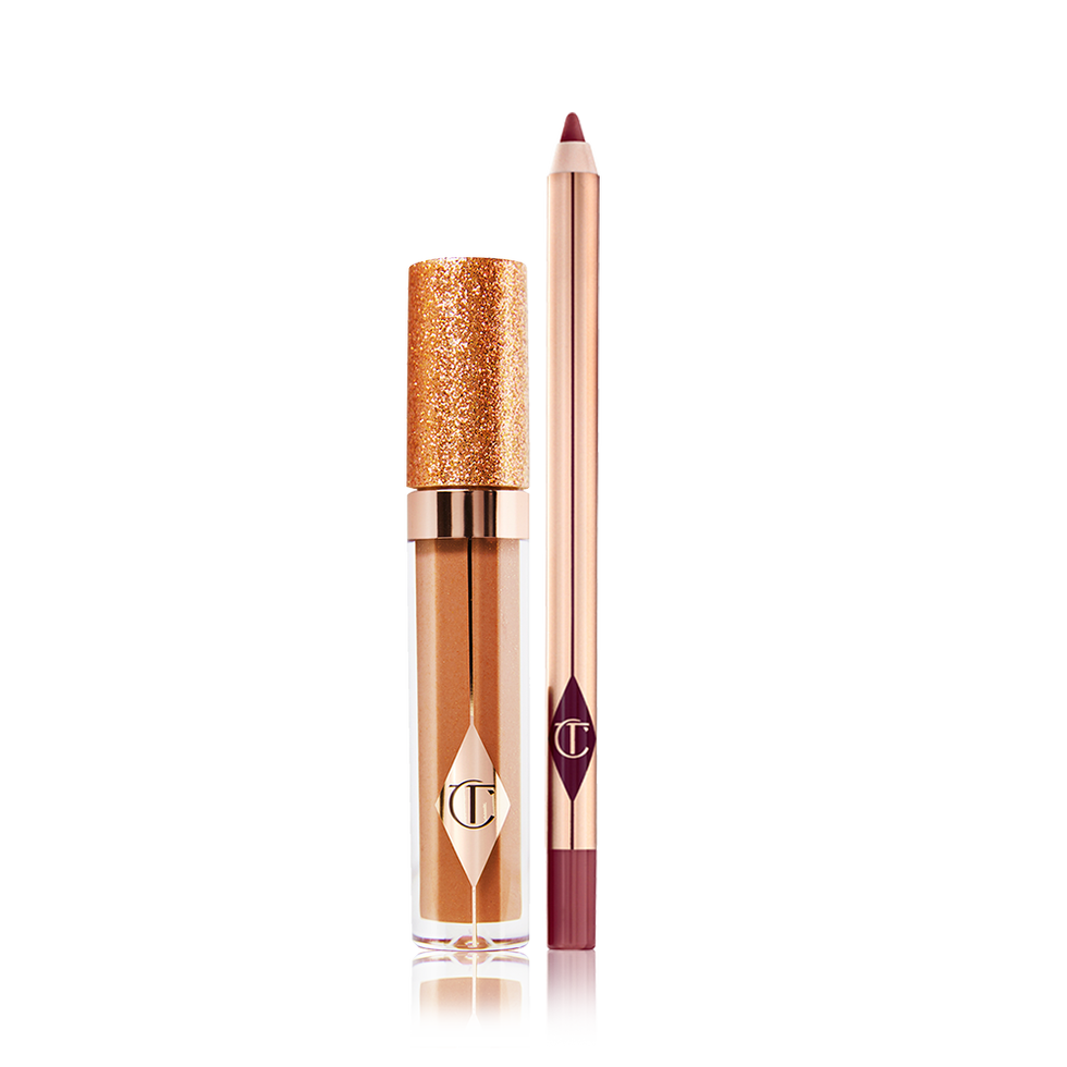 Lip Cheat Kit in Pillow Talk Medium, Charlotte Tilbury, £37