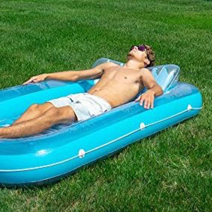 Inflatable tanning online chair