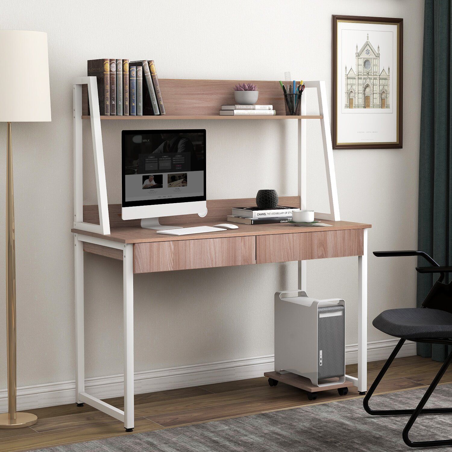 pretty standing desk