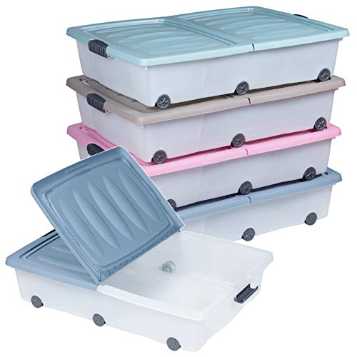 5L Underbed Storage Boxes, pack of 2