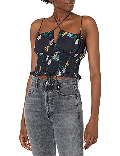 Cropped Cami Floral Top