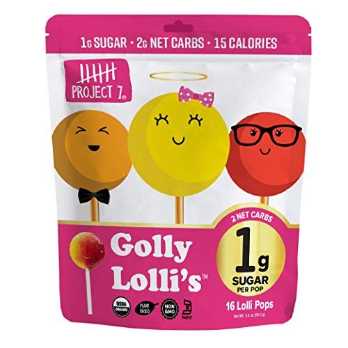  Low Sugar Organic Certified Golly Lolli's