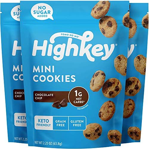 Highkey Keto Chocolate Chip Cookies 