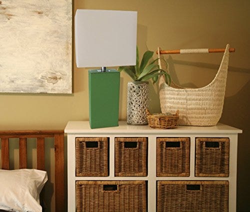 Modern Leather Table Lamp