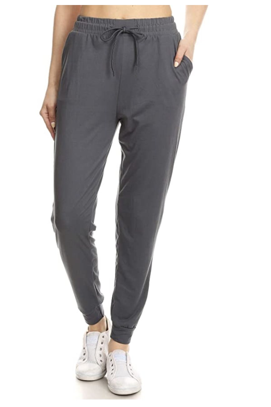 Solid Jogger Track Pants