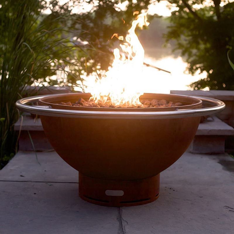 Propane And Natural Gas Fire Pits, How Do Natural Gas Fire Pits Work