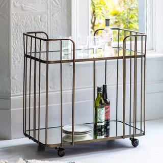 Bronzed Venice Drinks Trolley