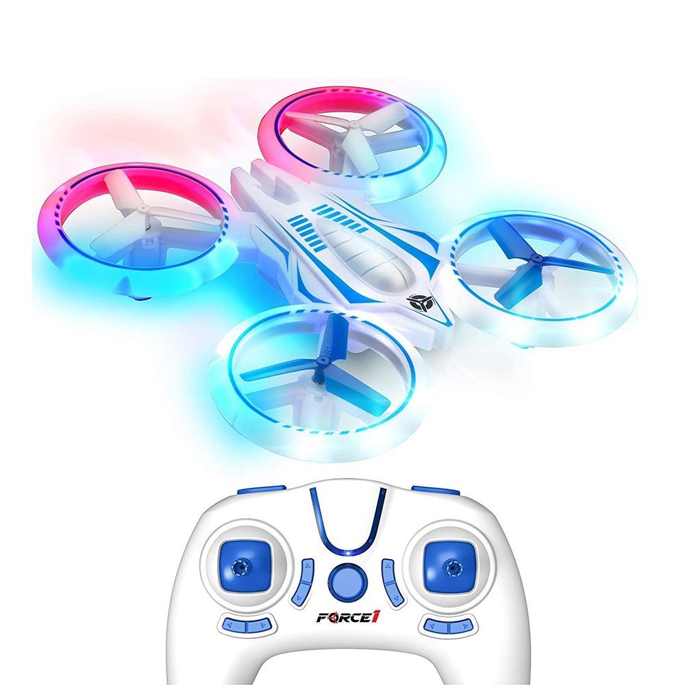 Blue Fundich Hand Free Drone Hand Controlled Interactive Induction Easy Indoor Kids Friendly Mini Drones with LED Light for Kids Boys and Girls Flying Toys Drones for Kids 