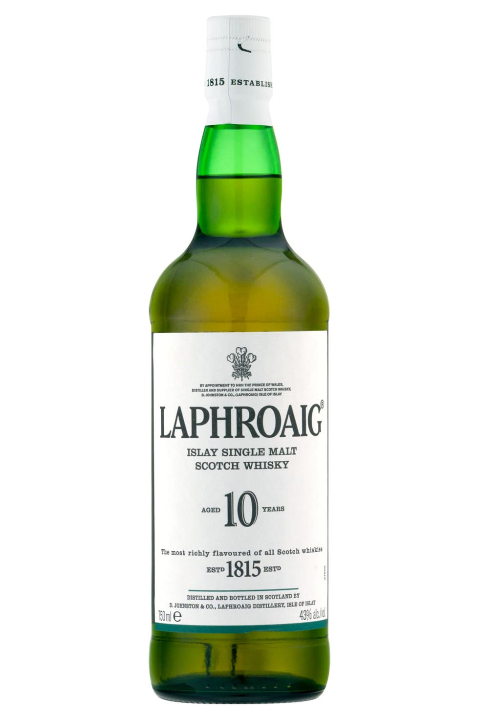 Laphroaig 10 Year Old Islay Single Malt Scotch Whisky