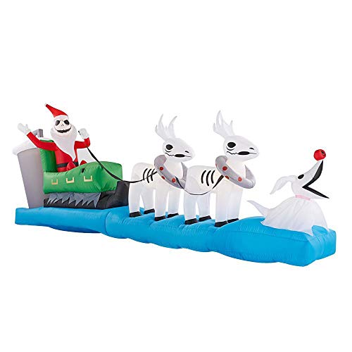 Jack Skellington in Sleigh 