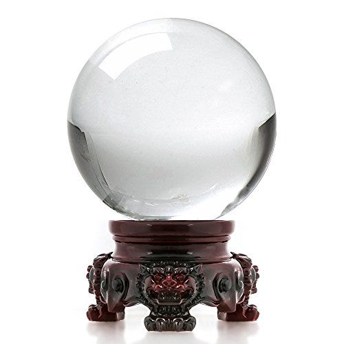 Clear Crystal Ball 