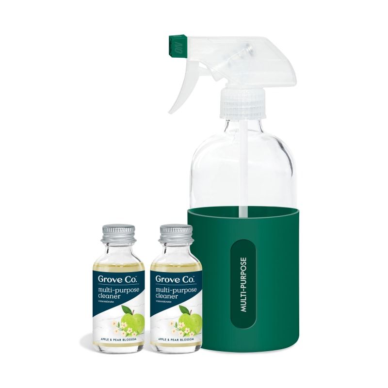 Multi-Purpose Cleaner Concentrate + Twist & Slide Glass Spray Bottle