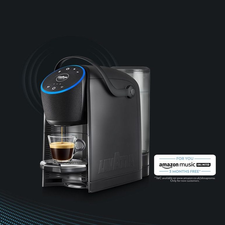 Lavazza just launched the first coffee machine with built in