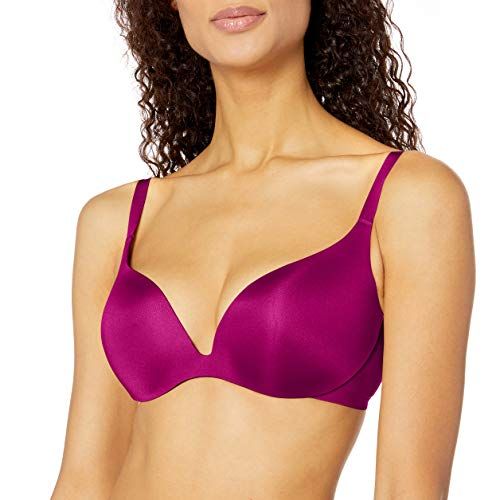 South Beach light support seamless contour bra in purple