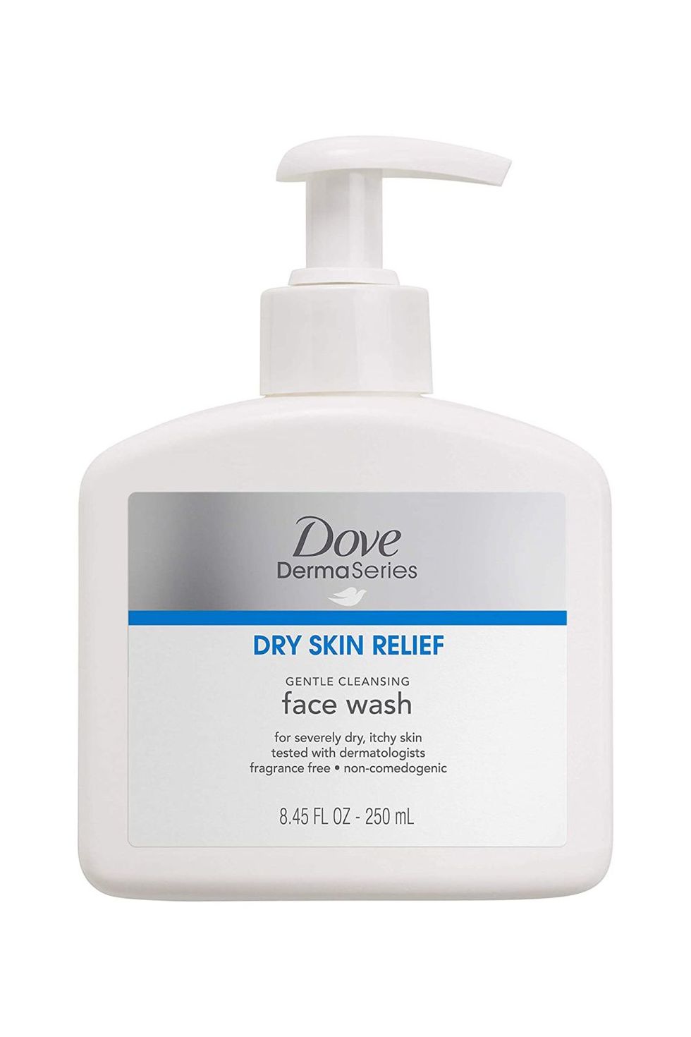 Dove DermaSeries Dry Skin Relief Gentle Cleansing Face Wash