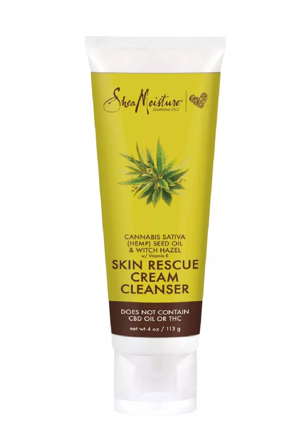 SheaMoisture Cannabis & Witch Hazel Skin Rescue Cream Cleanser