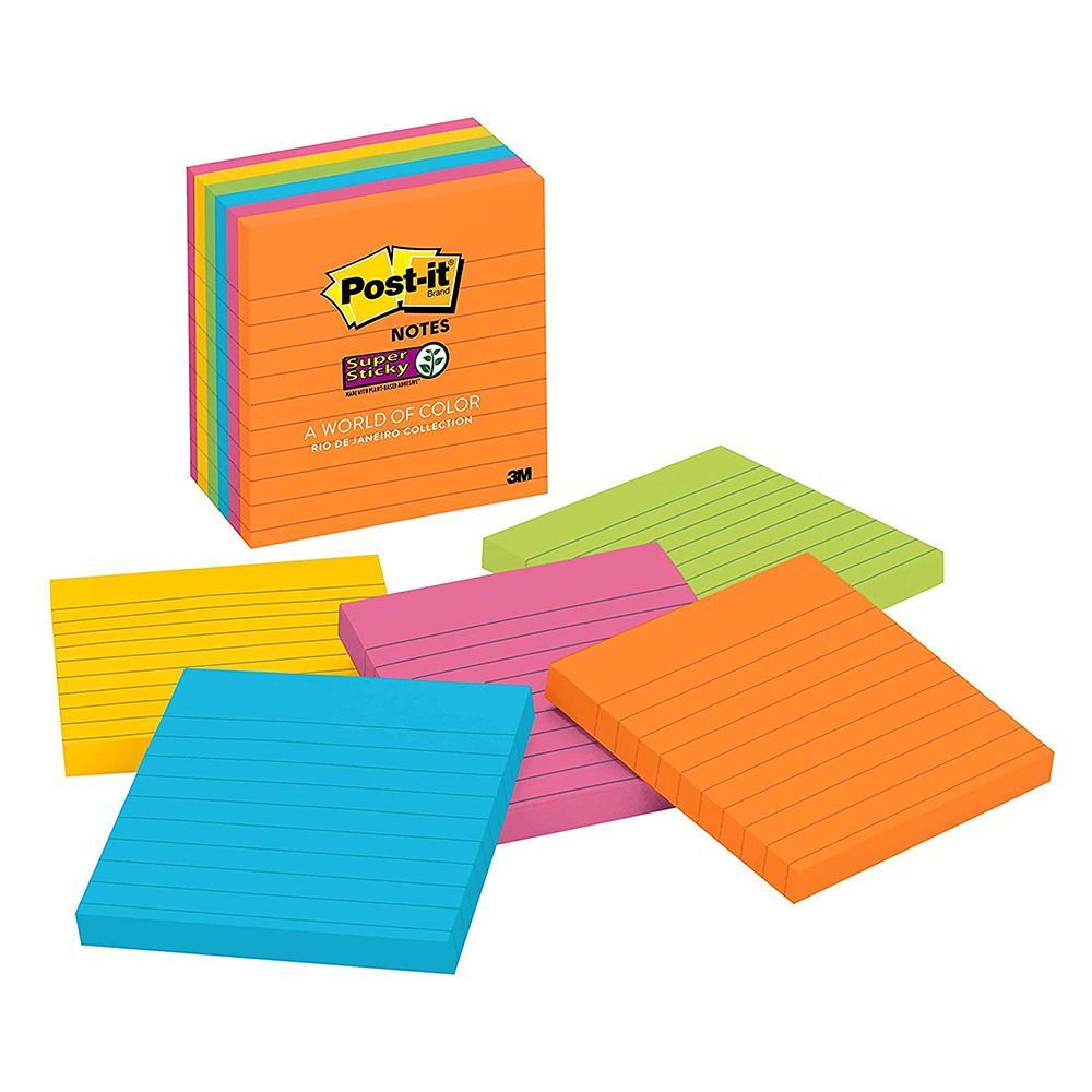 Sticky Notes Notebook Planner Accessories Cute Erasable Home/Office/School Supplies NEWYES Reusable Note Pads Teacher/College Student Stationery 3 Pads 