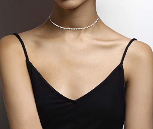 Silver Choker Necklace