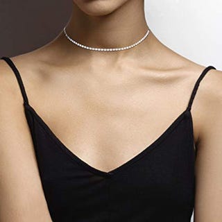 Silver Choker Necklace